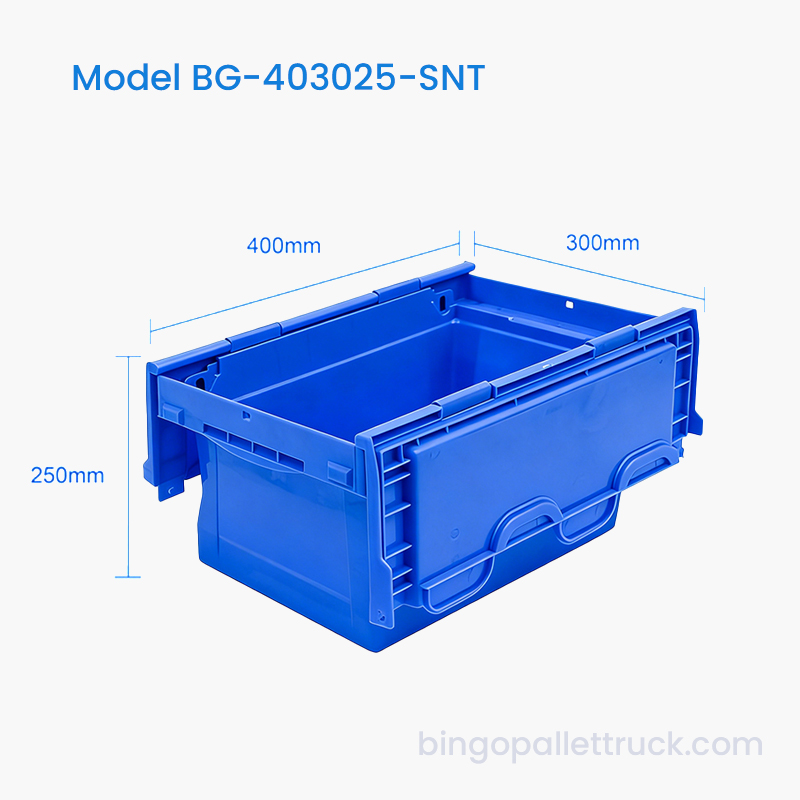 Caja de plástico para bolso Stack and Nest de 22 litros