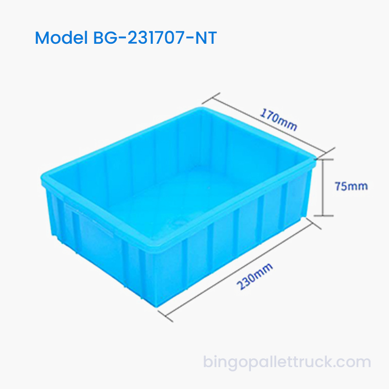 Caja de plástico plegable de HDPE de 2 litros