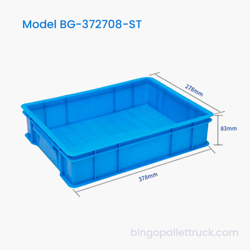 Caja de plástico apilable de 6 litros