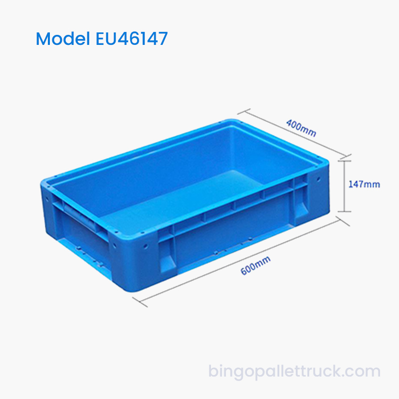 Caja de plástico para bolso UE de 27 litros