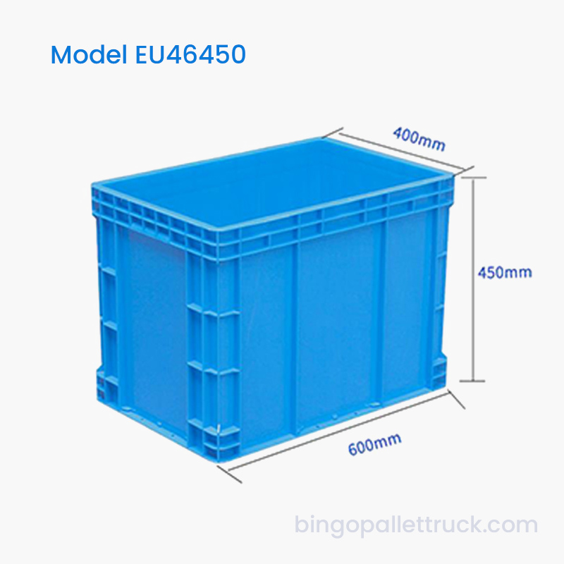 Caja de plástico para bolso UE de 86L