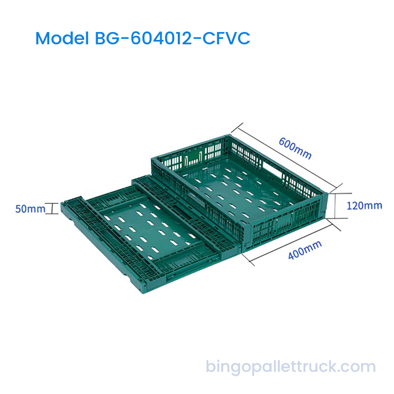 Caja plegable para frutas y verduras de 22 l