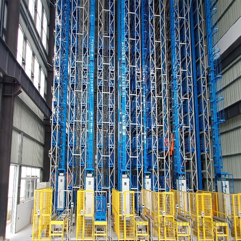 Estanterías ASRS personalizadas para una solución de almacenamiento inteligente totalmente automatizada y resistente